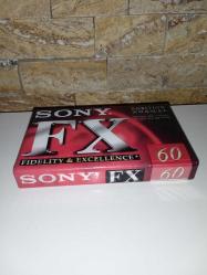 Sony FX 60 Boş Teyp Kaseti, Ambalajında Sıfır