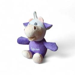 vintage orijinal mini askılı peluş milka ineği & 15 cm