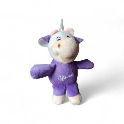 vintage orijinal mini askılı peluş milka ineği & 15 cm