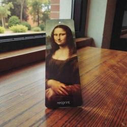 mona lısa kitap ayracı