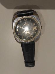 KOL SAATİ, İSVİÇRE TRAMVAY MARKA  KURMALI  ERKEK KOL SAATİ ..Çalışır Vaziyette. Sorunsuz..