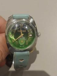 KOL SAATİ, VIALUX MARKA KURMALI KADIN  KOL SAATİ .. Çalışır vaziyette..