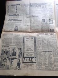 Hürriyet Gazetesi - Turkish Newspaper - 30 Kasım 1968 - Amerikan başkanı Kennedy suikastçisi Oswald'ı öldüren Ruby'nin duruşması 9 Aralık'ta Dallas'ta başlıyor - Cumhuriyetçi Köylü Millet Partisi Lideri Hasan Dinçer Cemal Gürsel'e  cevabımızı biz toptan vereceğiz dedi - Yeni Türkiye Partisi Lideri Ekrem Alican Cemal Gürsel'in demecine inanmak istemiyorum dedi - sağlık Bakanı Fahrettin Kerim Gökay büyüklerin sözlerine karışmamak lazım - CHP de bu koalisyon istemiyor - 102 yaşındaki Mahinur Süzmeci mahkemelik oldu fotoğraf - Londra asfaltında benzin istasyonunu basan 3 gangster yakalandı - Dikili'nin kadın belediye reisi Seniha Tınay temizliği ön planda tutuyor - İstanbul'da sinema tiyatro programı - İstanbul Ankara radyosu programı - 22 memleket arasında şarabımız birinci - Çolpan İlhan beyaz perdeye elveda dedi fotoğraf - Çolpan İlhan Kerem Alışık ile Fotoğrafı - Tanju Gürsu Fotoğrafı - Aysel Tanju ben içmeden hiçbir şey yapamam dedi Fotoğrafı - Efkan Efekan cevap veriyor - Atıf Kaptan