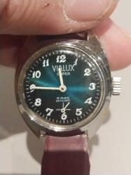 KOL SAATİ, İSVİÇRE MALI VIALUX MARKA KURMALI KADIN  KOL SAATİ .. Çalışır vaziyette..