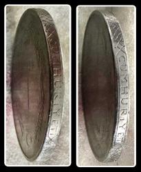 1966 - 1 LİRA “ Kenar Yazısı /DÜZ/ CUMHURİYETİ-CUMHURİYETİ” Erör Baskı / NADİR (RR) “Lettered Edge” TCMER66