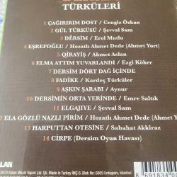 Tunceli Dersim Türküleri Cd ( Jelatinli - Ambalajında )