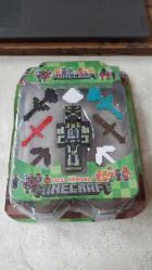 mınecraft figürü ve ekipmanları