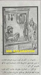 Osmanlıca Karagöz Mizah Dergisi-Gazetesi, Orijinal Dönem Basım, (Ottoman Magazine-Newspaper-Journal Illustré Cara-Gueuz) - 16 Mayıs 1923 - Sayı: 1582 - Hicri: 30 Ramazan 1341 - Rumi: 16 Mayıs 1339 - Lozan Barış Konferansına Dair Karikatür: Lozan'da 