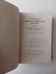Fundamentals Of Internal Combustion Engines As Applied To Reciprocating, Gas Turbine, Jet Propulsion Power Plants [ Ciltli ]