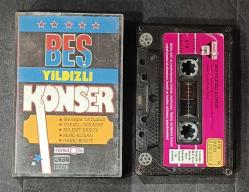 BEŞ YILDIZLI KONSER * İBRAHİM TATLISES * BÜLENT ERSOY * MİNE KOŞAN * HAKKI BULUT * YÜKSEL ÖZKASAP * KASET