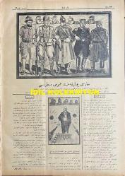 Osmanlıca Karagöz Mizah Dergisi-Gazetesi, Orijinal Dönem Basım, (Ottoman Magazine-Newspaper-Journal Illustré Cara-Gueuz) - 6 Kasım 1926 - Sayı: 1945 - Karikatür: Üç Vergi İçin Üç Güzel Laf 