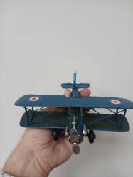 VİNTAGE AVRUPA ESKİTME METAL UÇAK-2