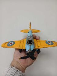 VİNTAGE AVRUPA ESKİTME METAL UÇAK