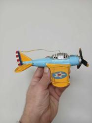 VİNTAGE AVRUPA ESKİTME METAL UÇAK