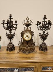 LOT.7 » Efsane Ödüllü Fransız Şömine Saati Takımı