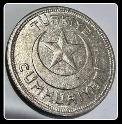 1943 - 5 KURUŞ (TCM-43) KM#862