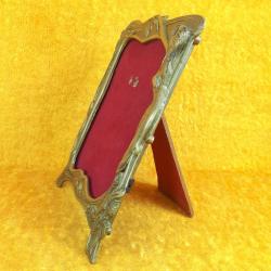 VINTAGE AVRUPA ART NOUVEAU MASA ÜSTÜ PİRİNÇ ÇERÇEVE