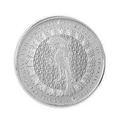 MENGÜCEKLİLER - ANADOLU BEYLİKLERİ SERİSİ NO:5 GÜMÜŞ HATIRA PARASI ÇİL SERTİFİKALI