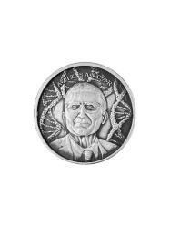 PROF. DR. AZİZ SANCAR HATIRA PARASI GÜMÜŞ OKSİDE ÇİL SERTİFİKALI