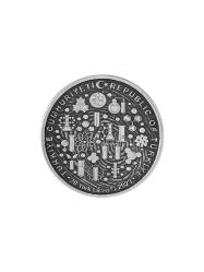 PROF. DR. AZİZ SANCAR HATIRA PARASI GÜMÜŞ OKSİDE ÇİL SERTİFİKALI