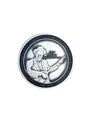 AŞIK VEYSEL ŞATIROĞLU GÜMÜŞ HATIRA PARASI OKSİDE ÇİL SERTİFİKALI