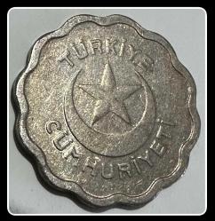 1941 - 1 Kuruş “Az Bulunur/S” TCM941 - KM#867