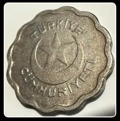 1941 - 1 Kuruş “Az Bulunur/S” TCM941 - KM#867