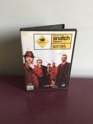 Dvd Film Kapışma  Snatch Türkçe Altyazılı / Brad Pitt  * Jason Statham / Benico Del Toro / Orijinal / Çiziksiz * Koleksiyonluk * Temiz