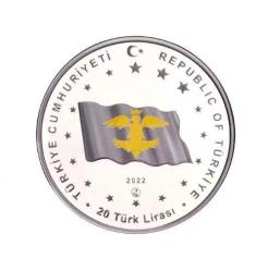 AVRUPA HUN İMPARATORLUĞU – TÜRK DEVLETLERİ SERİSİ NO:3 GÜMÜŞ ÇİL SERTİFİKALI (MİNELİ)