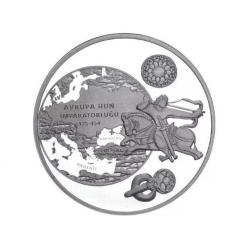 AVRUPA HUN İMPARATORLUĞU – TÜRK DEVLETLERİ SERİSİ NO:3 GÜMÜŞ ÇİL SERTİFİKALI (MİNELİ)