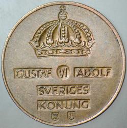 İSVEÇ 2 ÖRE 1965 KRAL 6. GUSTAF DÖNEMİ.