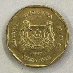 SİNGAPUR 1997 1 DOLAR