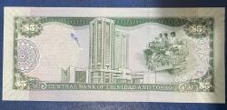 TRINIDAD 5 DOLAR 2006 ÇİL KAĞIT PARA