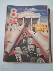 Hürriyet 8. GÜN DERGİ 5 Nisan 1981 ( UĞURSUZ SARAY  / OSCARLAR / ORHAN BORAN / AYŞEGÜL LİNDA reklamı )