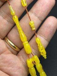 Orjinal habbeden Harun ocakbaşı işçilikli Osmanlı sıkma tespih