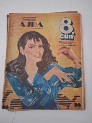 Hürriyet 8. GÜN DERGİ 13 Nisan 1980  (Kendini Yeniden Yaratan Kadın Ajda Pekkan )
