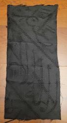 LOT.15 » ALLAH YAZILI KISIMDAN KABE ÖRTÜSÜ PARÇASI