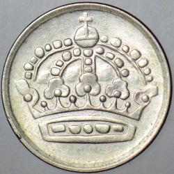 İSVEÇ 10 ÖRE 1953 GÜMÜŞ II. DÜNYA SAVAŞI DÖNEMİ 1,44 gr. ÇİL(-)