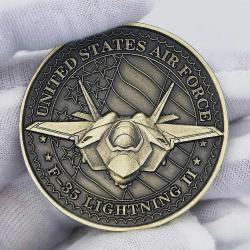 ABD Hava Kuvvetleri F-35 Lightning II Hatıra Para