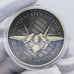 ABD Hava Kuvvetleri F-35 Lightning II Hatıra Para