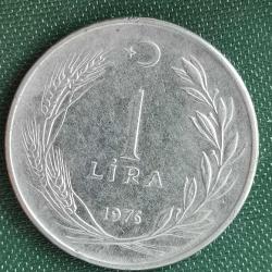 TÜRKİYE  1976     1  LİRA