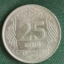 TÜRKİYE  2019  25  KURUŞ