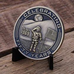 Apollo 11 NASA Özel Kabartmalı Limited Seri Hatıra Para