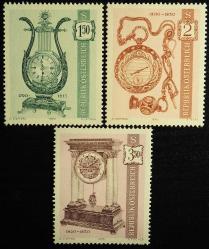 AVUSTURYA 1970 ANTİKA SAATLER - 2 DAMGASIZ GOMSUZ TAM SERİ