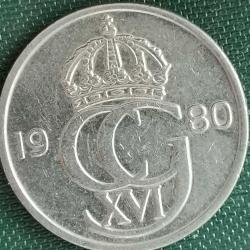 isveç 1980  50 ÖRE