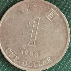 HONG KONG 1998  1 DOLAR