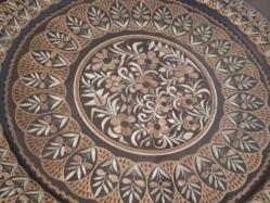 Bakır duvar süsü tabak