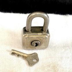 Antika Alman Tropex-80 Minyatür Asma Kilit