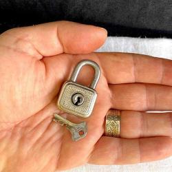 Antika Alman Tropex-80 Minyatür Asma Kilit