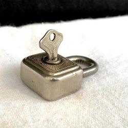 Antika Alman Tropex-80 Minyatür Asma Kilit